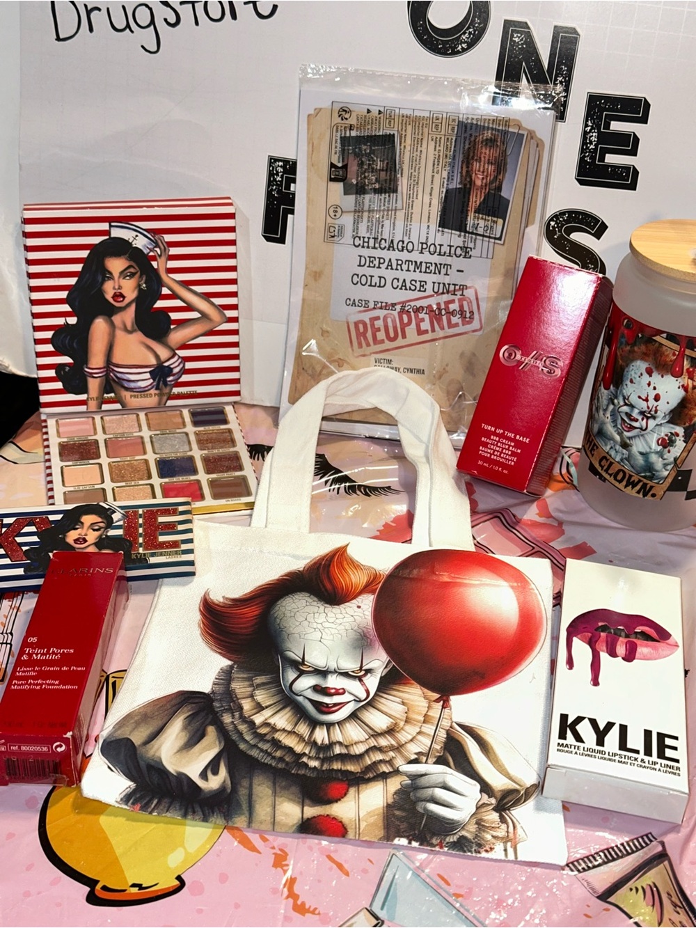 PENNY WISE MEETS KYLIE HALLOWEEN TOTE BUNDLE